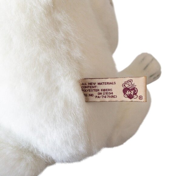 Heartfelt Collectibles Sylvester jointed polar bear plush toy 1997 - Picture 7 of 10